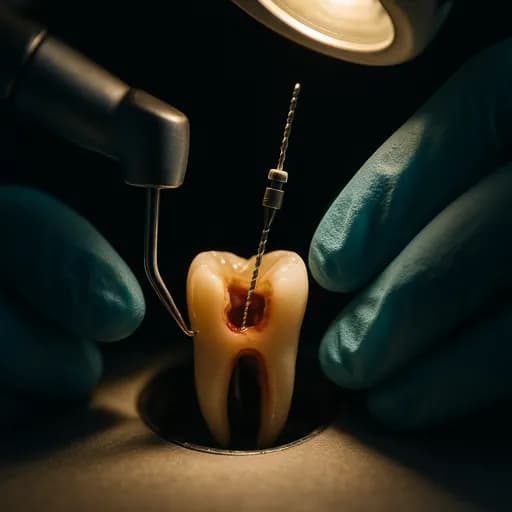 درمان ریشه دندان